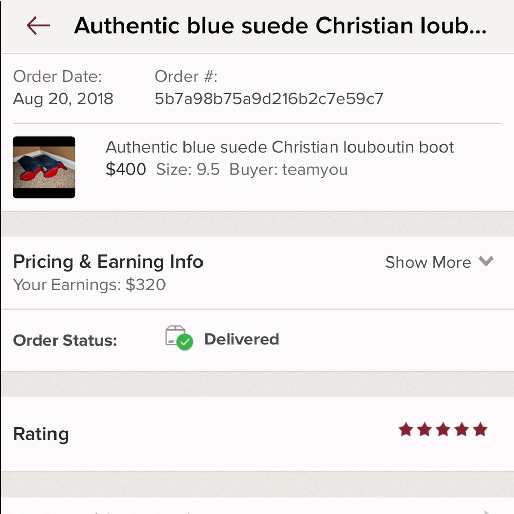 I love 5 stars